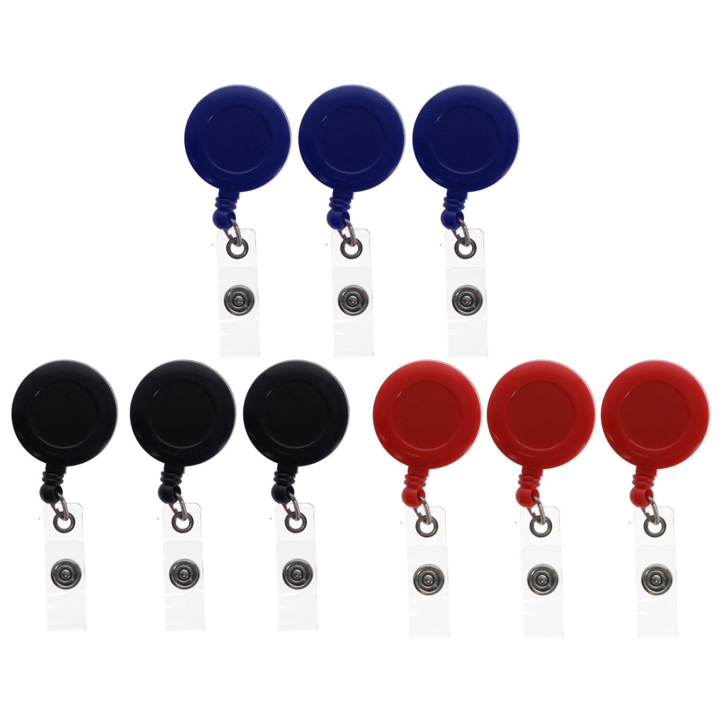 Jot Retractable Card Holders, 3-ct. Packs (Pack of 24)