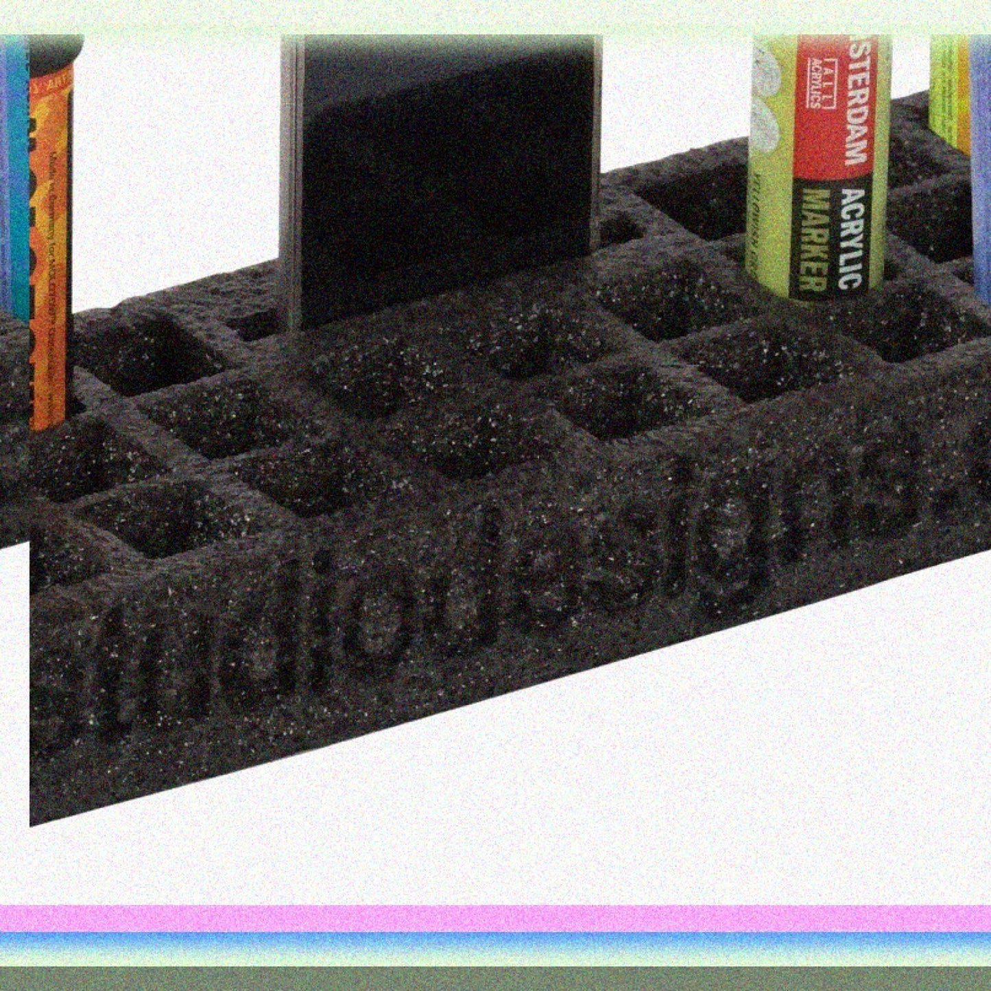 Flexible Foam Table Top Organizer for Jumbo Markers