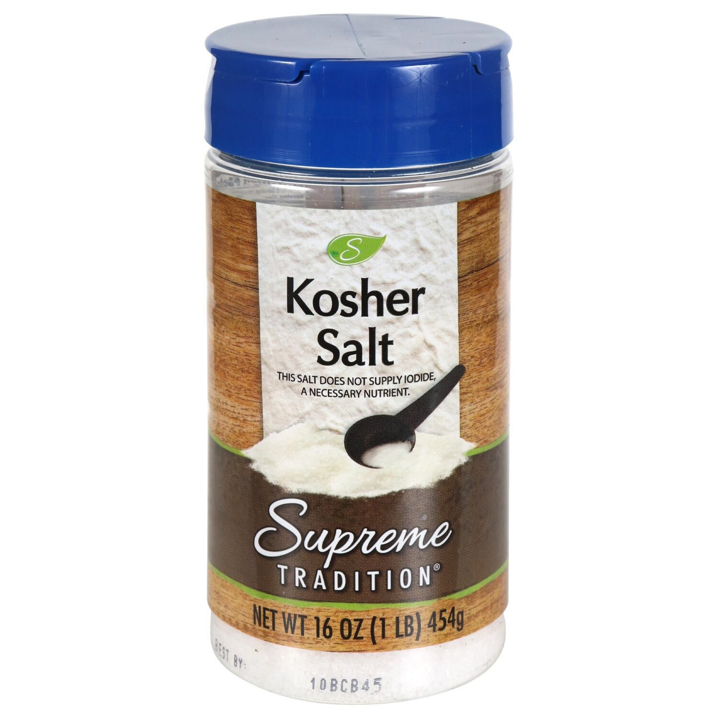 Supreme Tradition Kosher Salt, 16 oz. (Pack of 12)