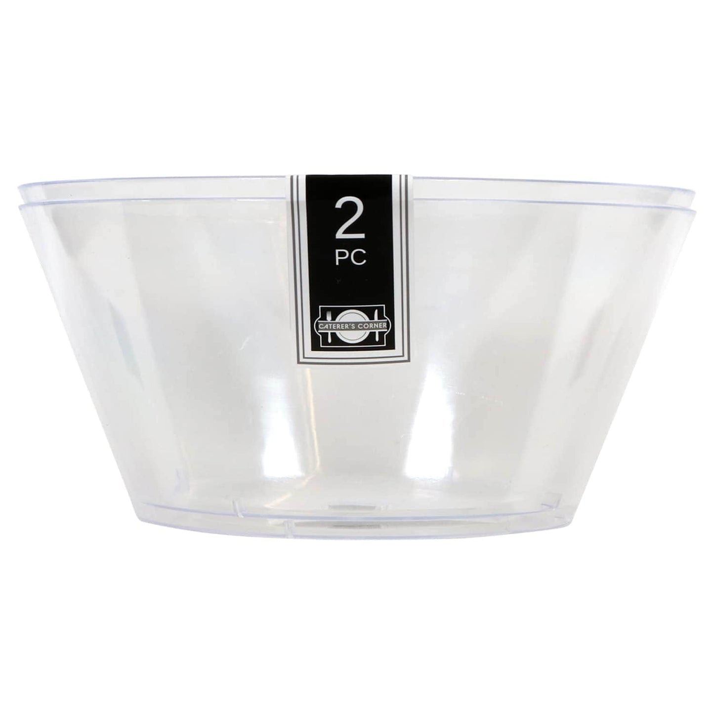 Clear Plastic Bowls, 6 in., 2-ct. Packs (Pack of 36)