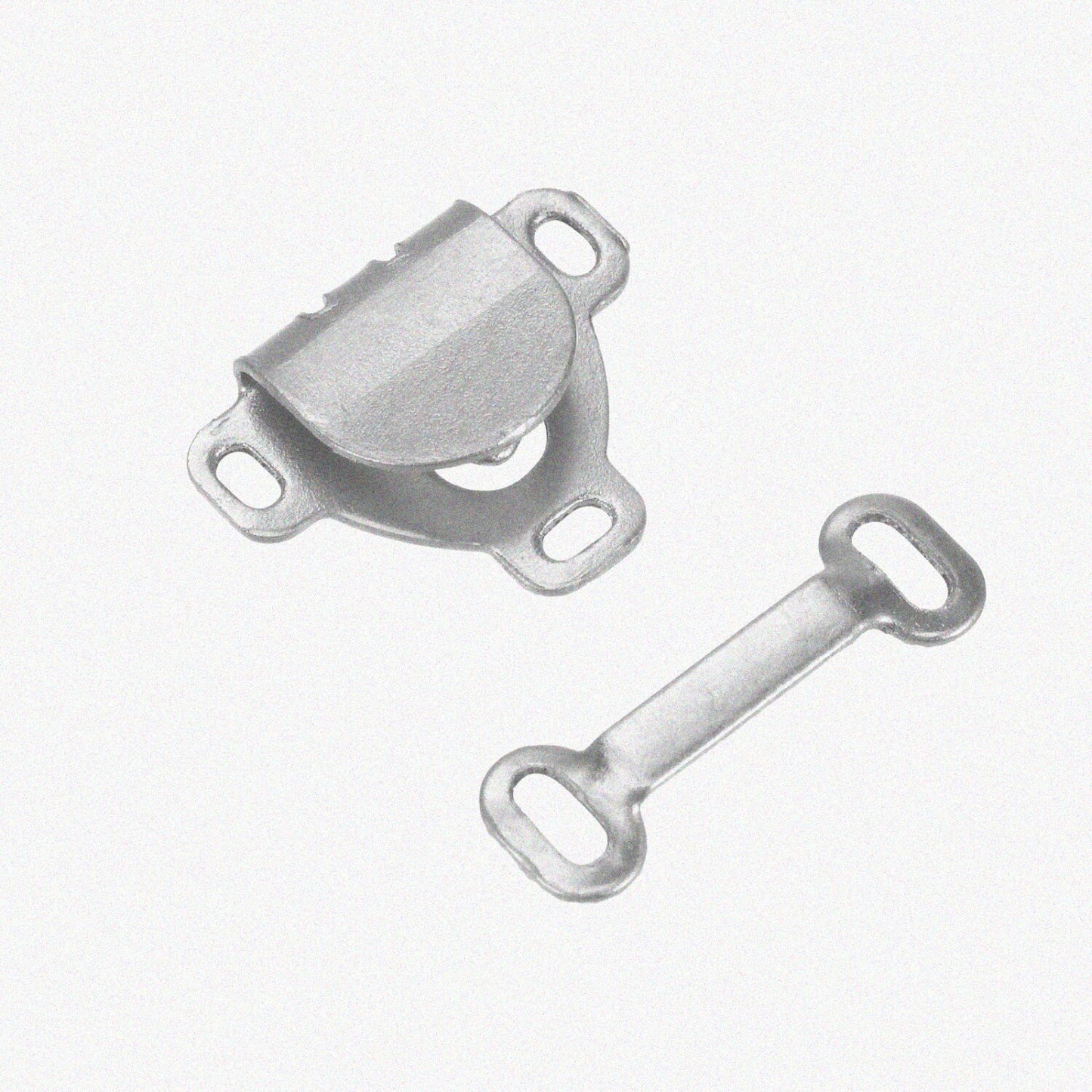 10 Sets Sewing Hooks and Eyes Silver Tone for Garments