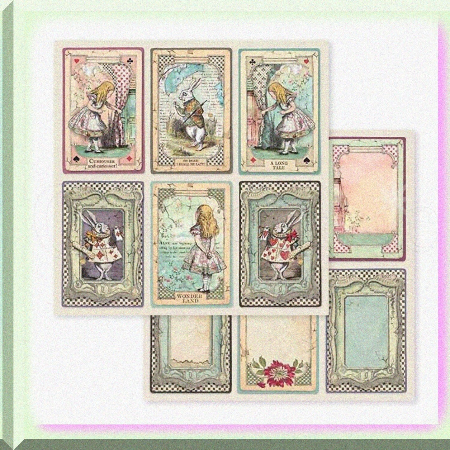 Multi-Colored Scrapbooking Paper 12x12 10 Pack