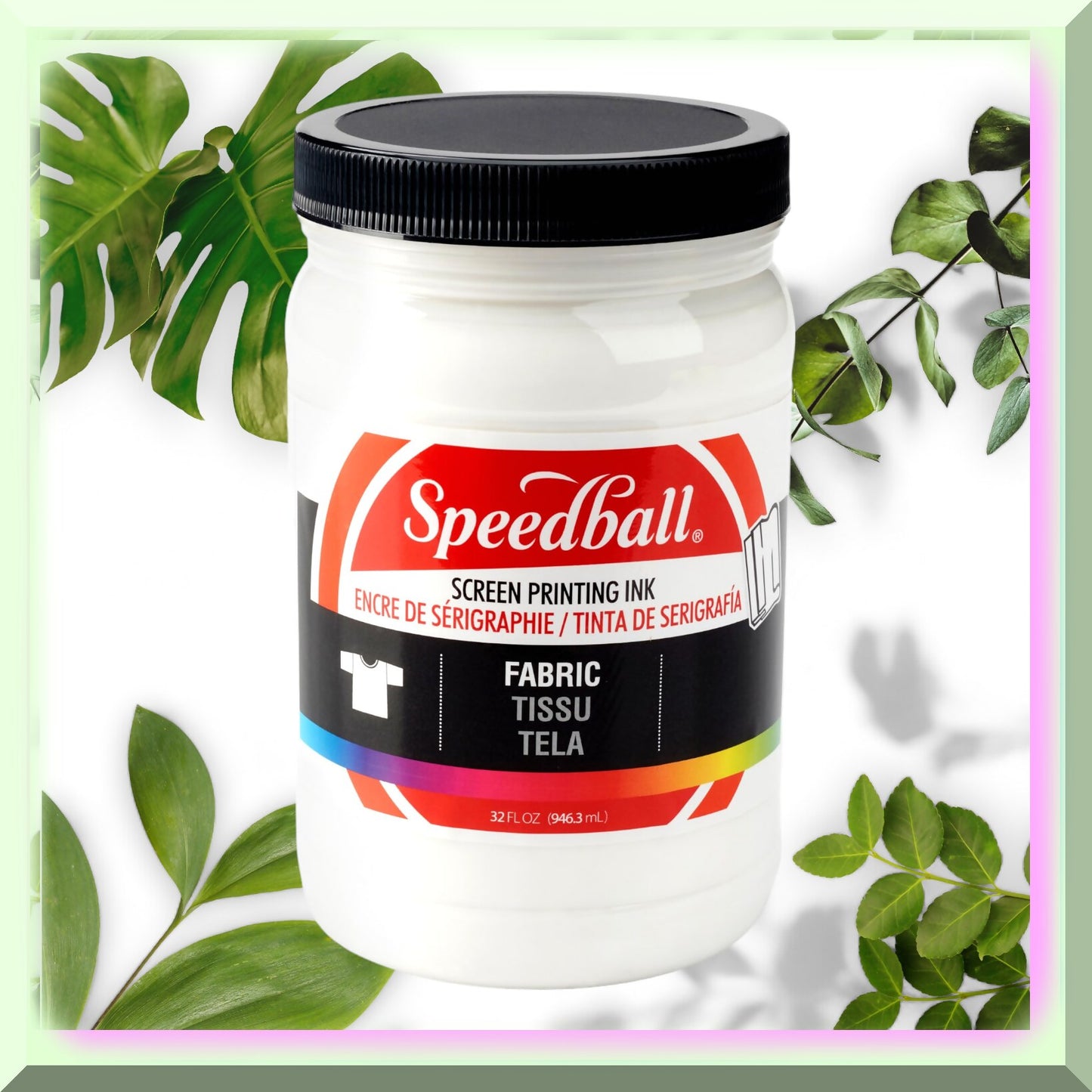 Whiteout Fabric Screen Printing Ink 32oz