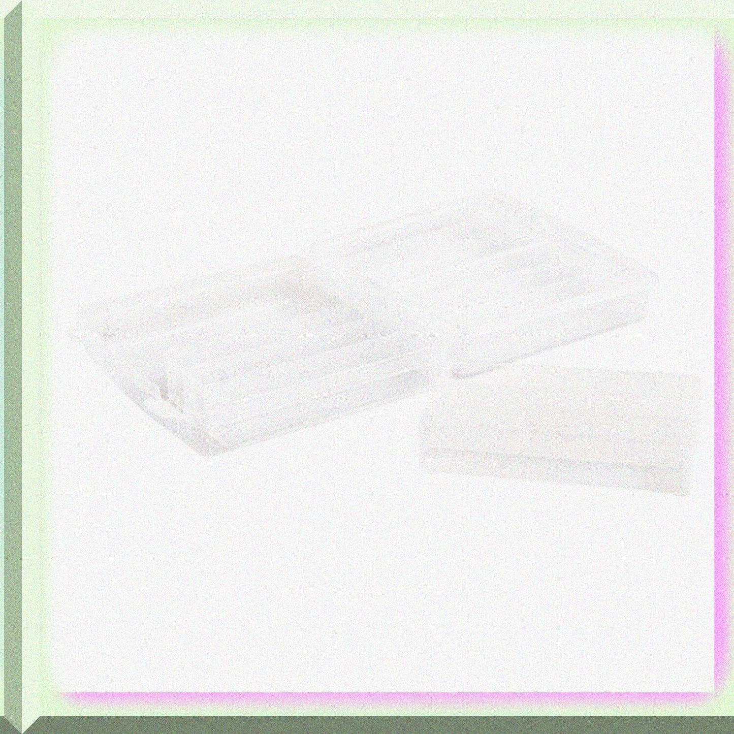 Clear Washi Storage Bin with 4 Removable Trays