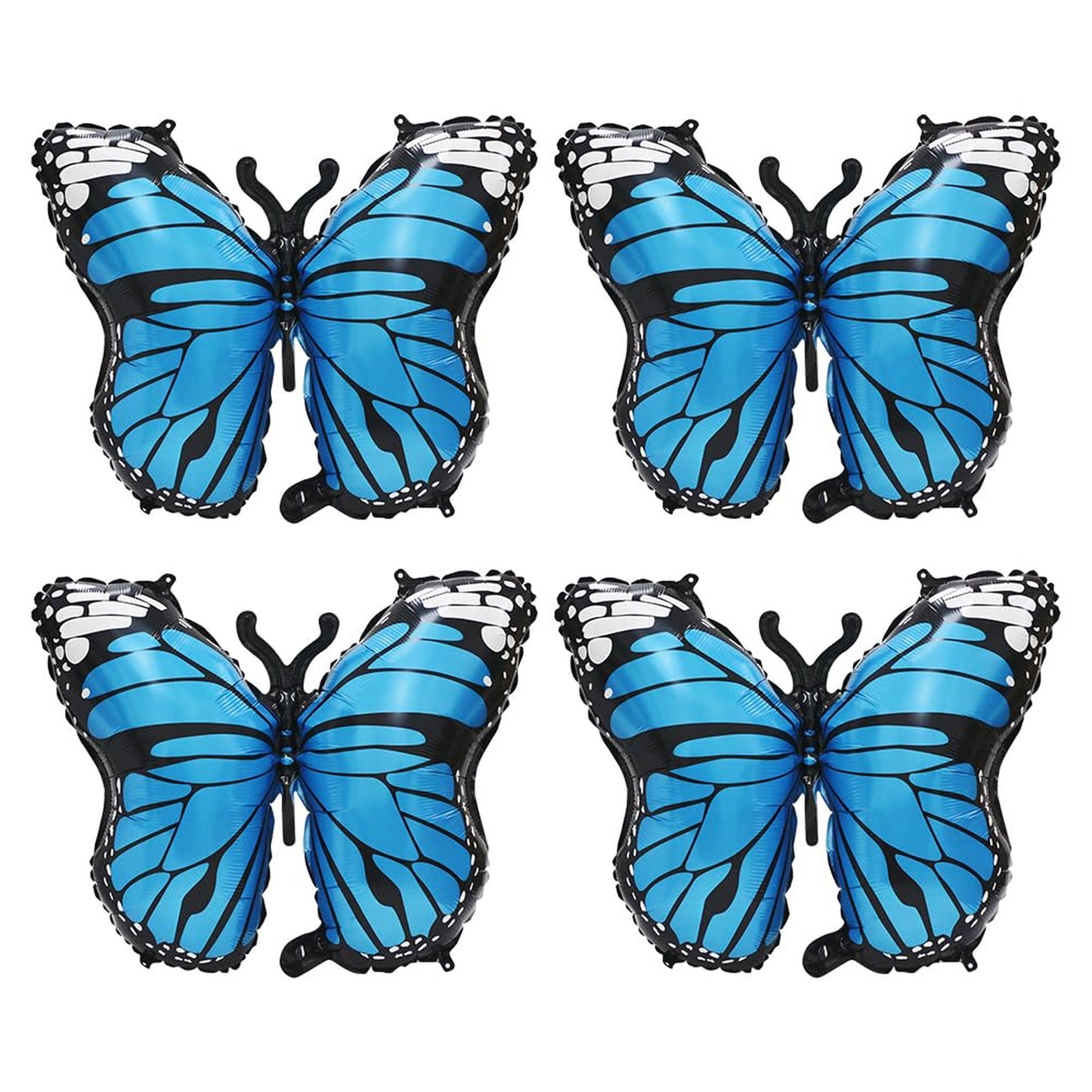 Blue Butterfly Balloons Kit for Party Decorations