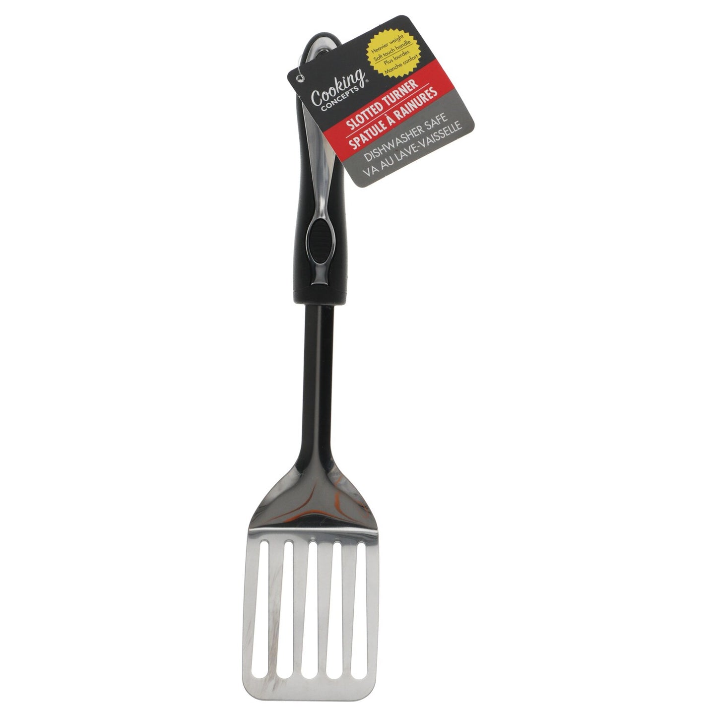 Cooking Concepts Stainless Steel Slotted Spatulas, 12.8-in. (Pack of 24)