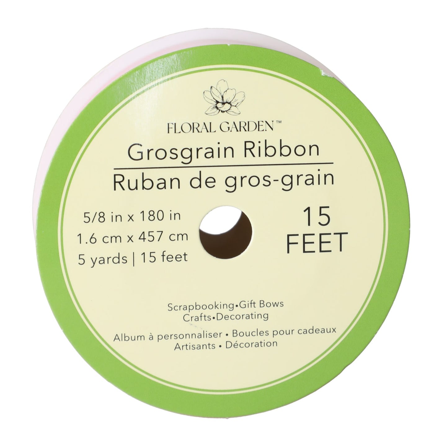 Floral Garden Bright Grosgrain Ribbon, 5-yd. Spools (Pack of 40)