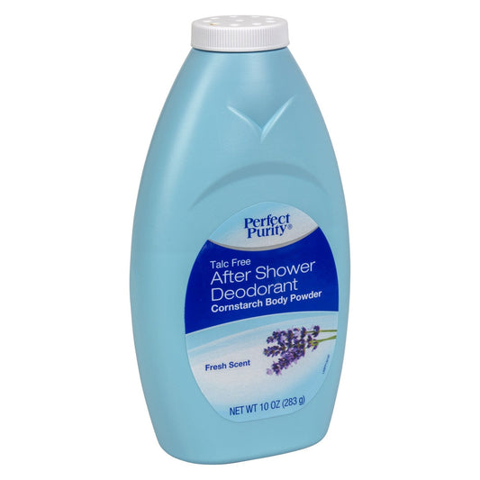 Perfect Purity After Shower Fresh Scent Body Powder, 10 oz. (Pack of 12)