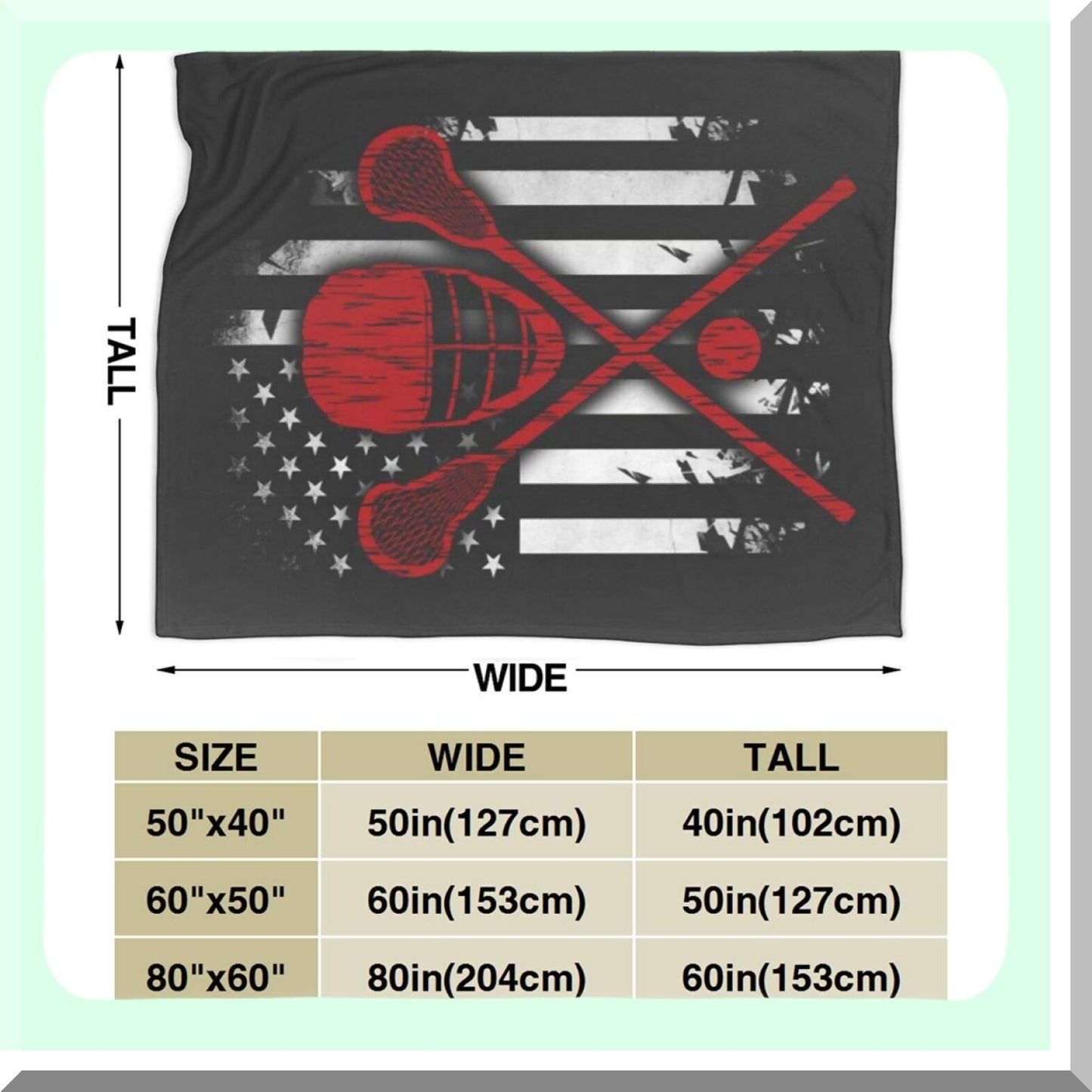 Lacrosse Luxe Ultra Soft Flannel Fleece Blanket - All Season Lightweight Warmth for Living Room/Bedroom