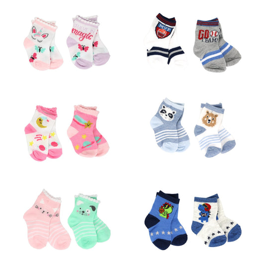 Baby Socks with Lurex, 2-pair (Pack of 36)