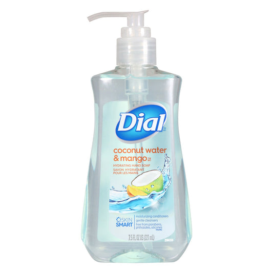 Dial Coconut Water & Mango Hand Soap, 7.5 oz. (Pack of 12)