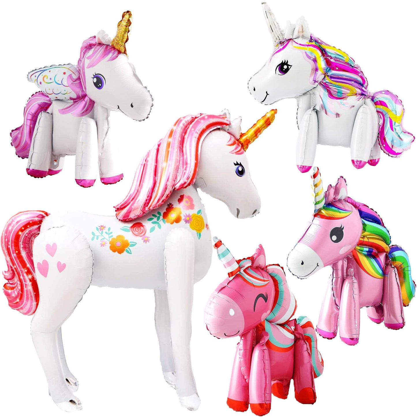 Large Unicorn Balloons for Birthday Party Decorations