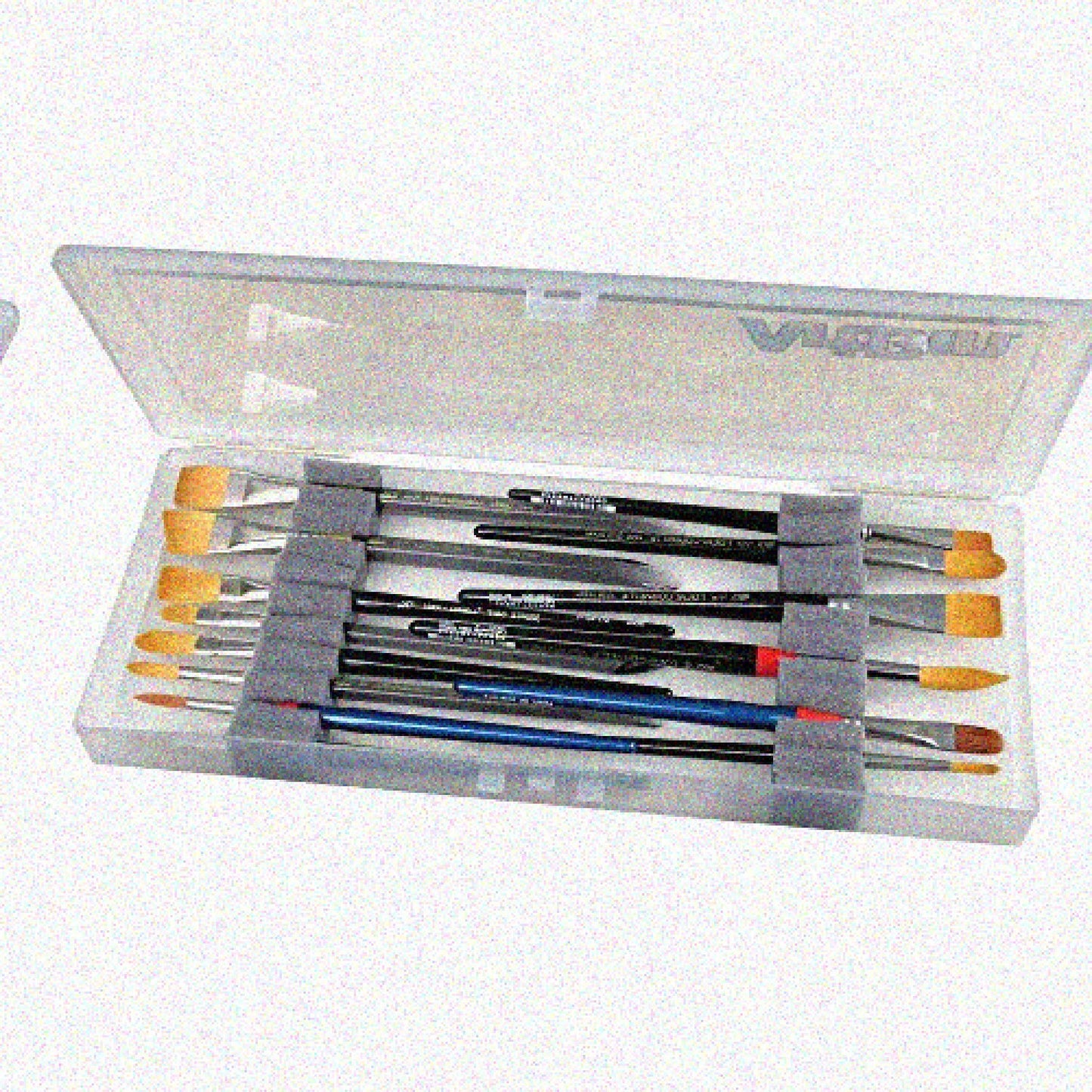 KW903 Clear Brush Box with Foam Inserts