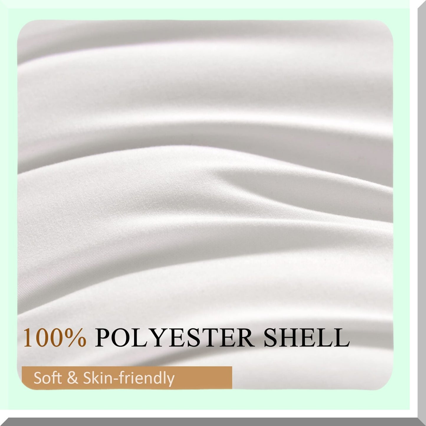 BreathEase Body Pillow Insert - Long Sleeping Support - Soft & Breathable - Full Body Pillow Insert - 20x54 Inch - Comfortable Bed Pillow