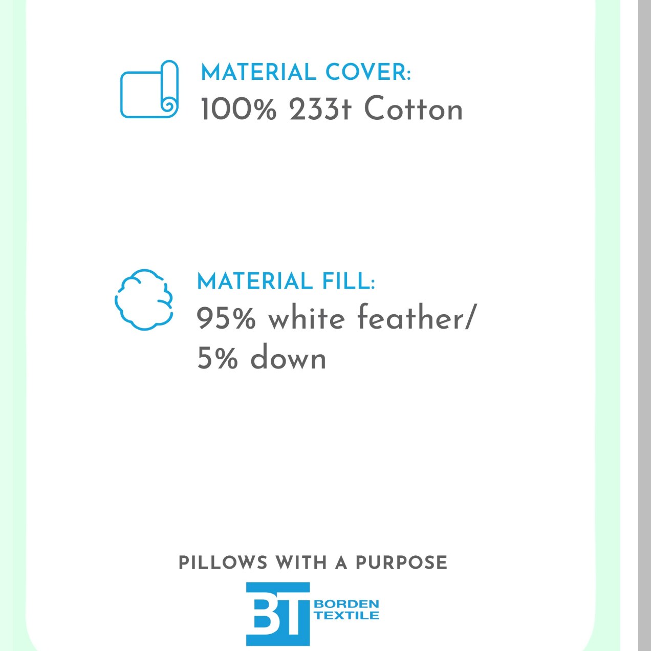 Decorative Throw Pillow Inserts - Set of 2 Rectangular Cushions for Couch, Bed, Sofa - 12" x 20" - Plush Comfort and Support - Home Decor Accent