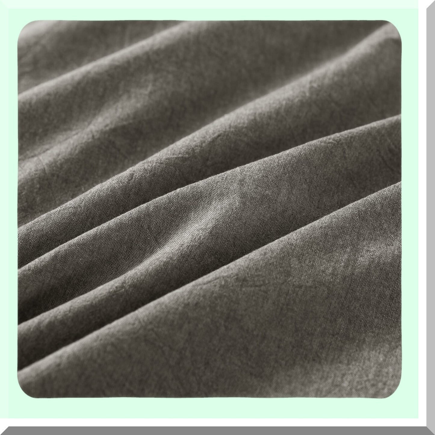 UltraComfort Body Size Cotton Pillowcase - Grey (20x54) | Lightweight, Durable, Soft | 100% Cotton | Breathable Fabric | Single Piece