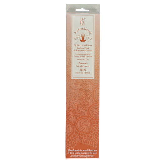 Aromatherapy Sacral Incense Sticks, 50-ct. (Pack 36)