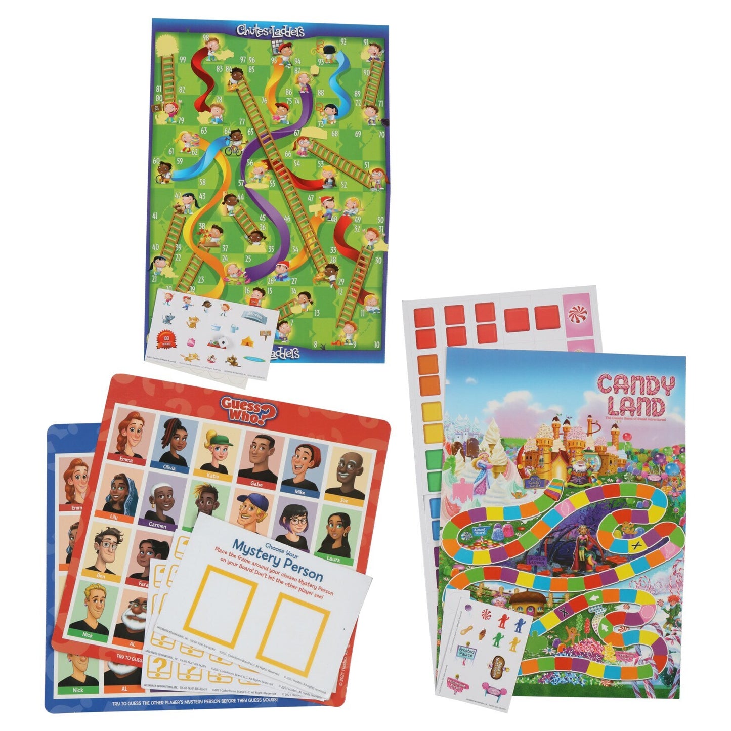 Colorforms Board Games (Pack of 20)