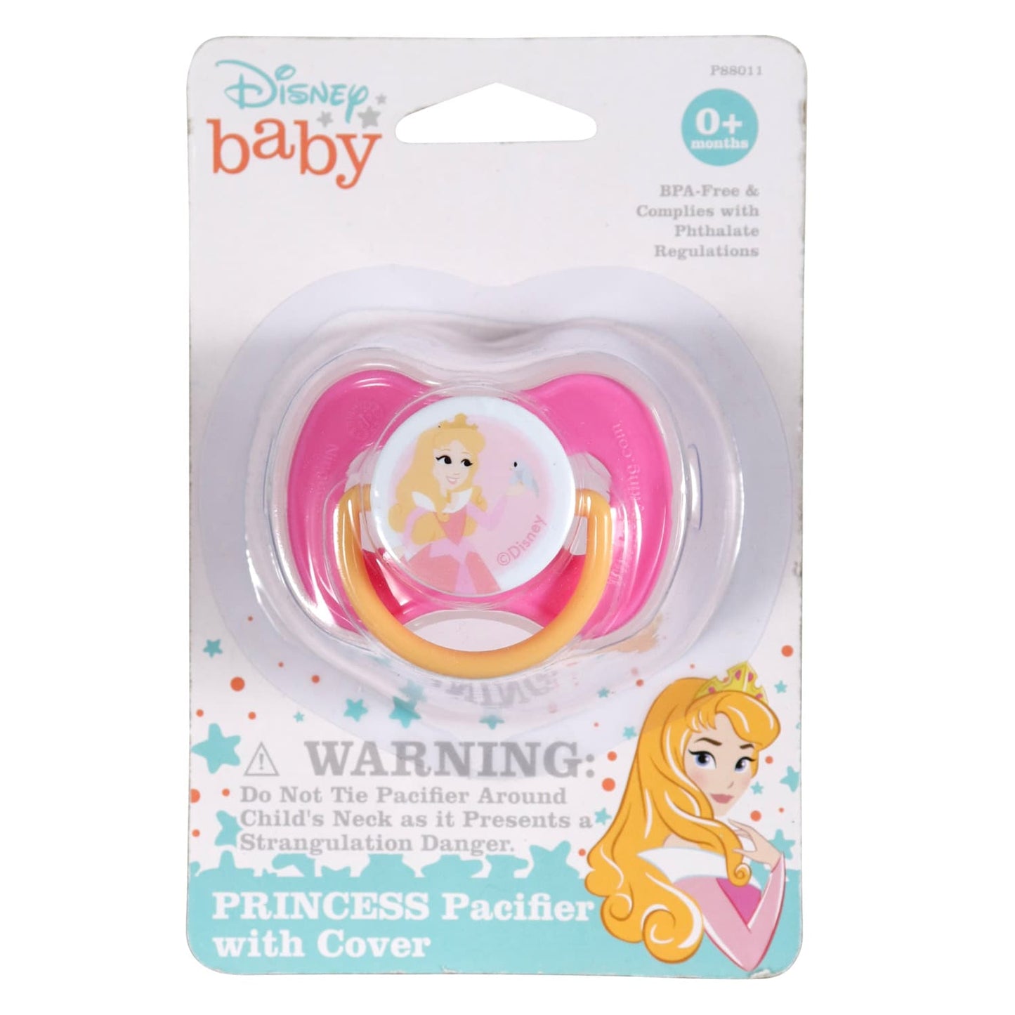 Disney Princesses Babies Pacifiers with Covers (Pack of 12)