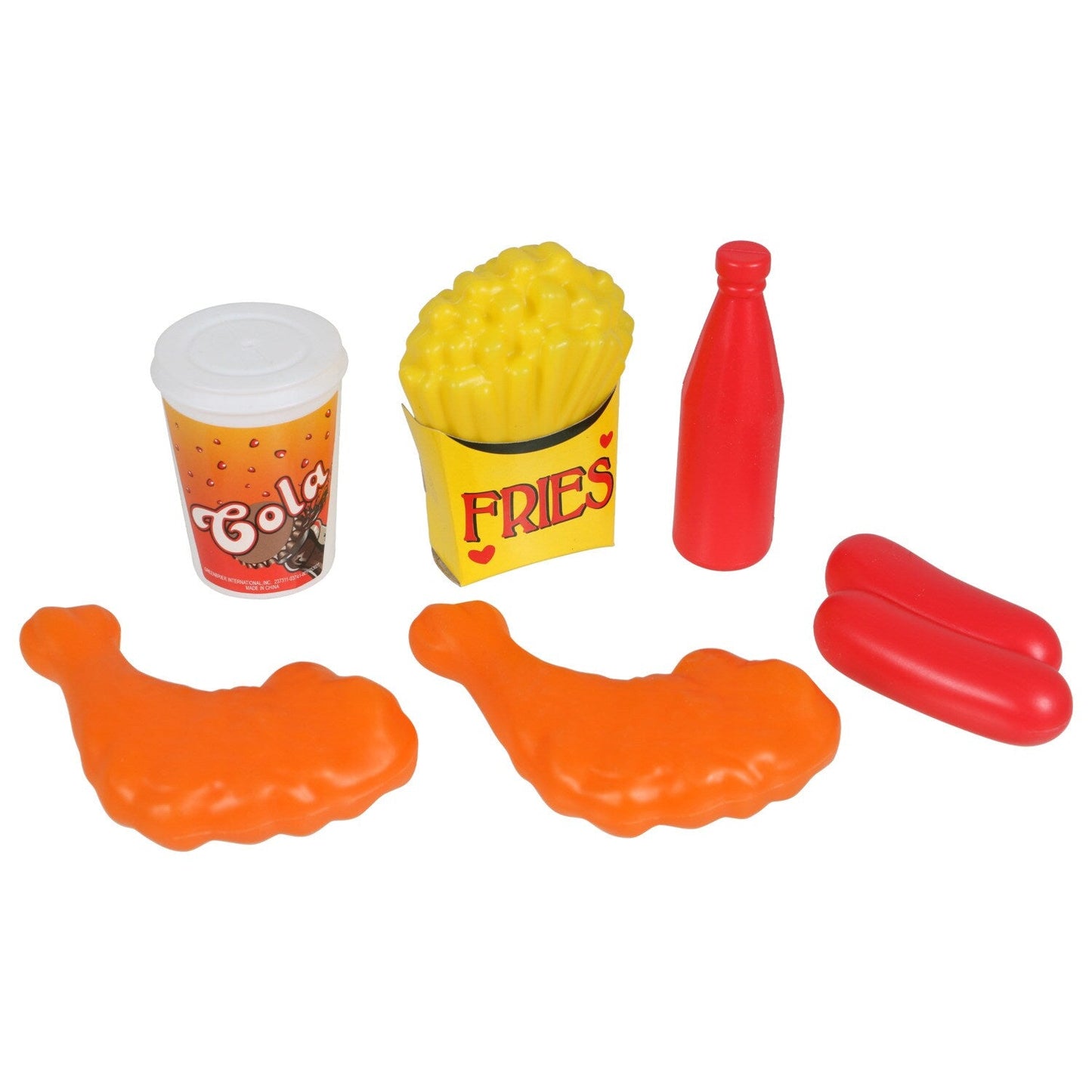 Assorted Play Food, 6-pc. Bags (Pack of 24)