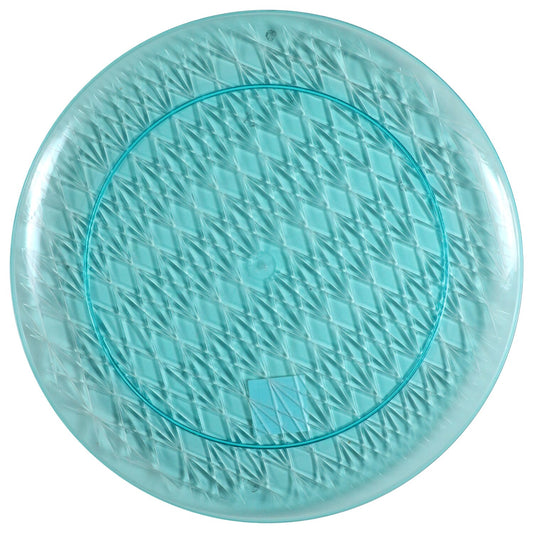 Crafter's Corner Light Blue Round Tray, 14-in. (Pack of 24)