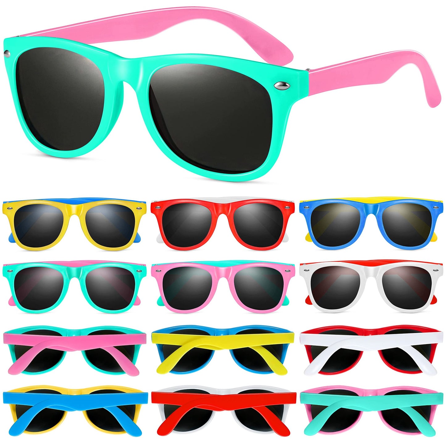 Kids Neon Sunglasses Party Favors for Kids and Teens