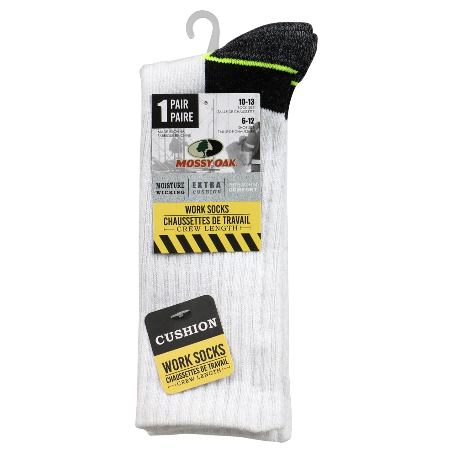 Men's Mossy Oak Work Socks (Pack of 36)