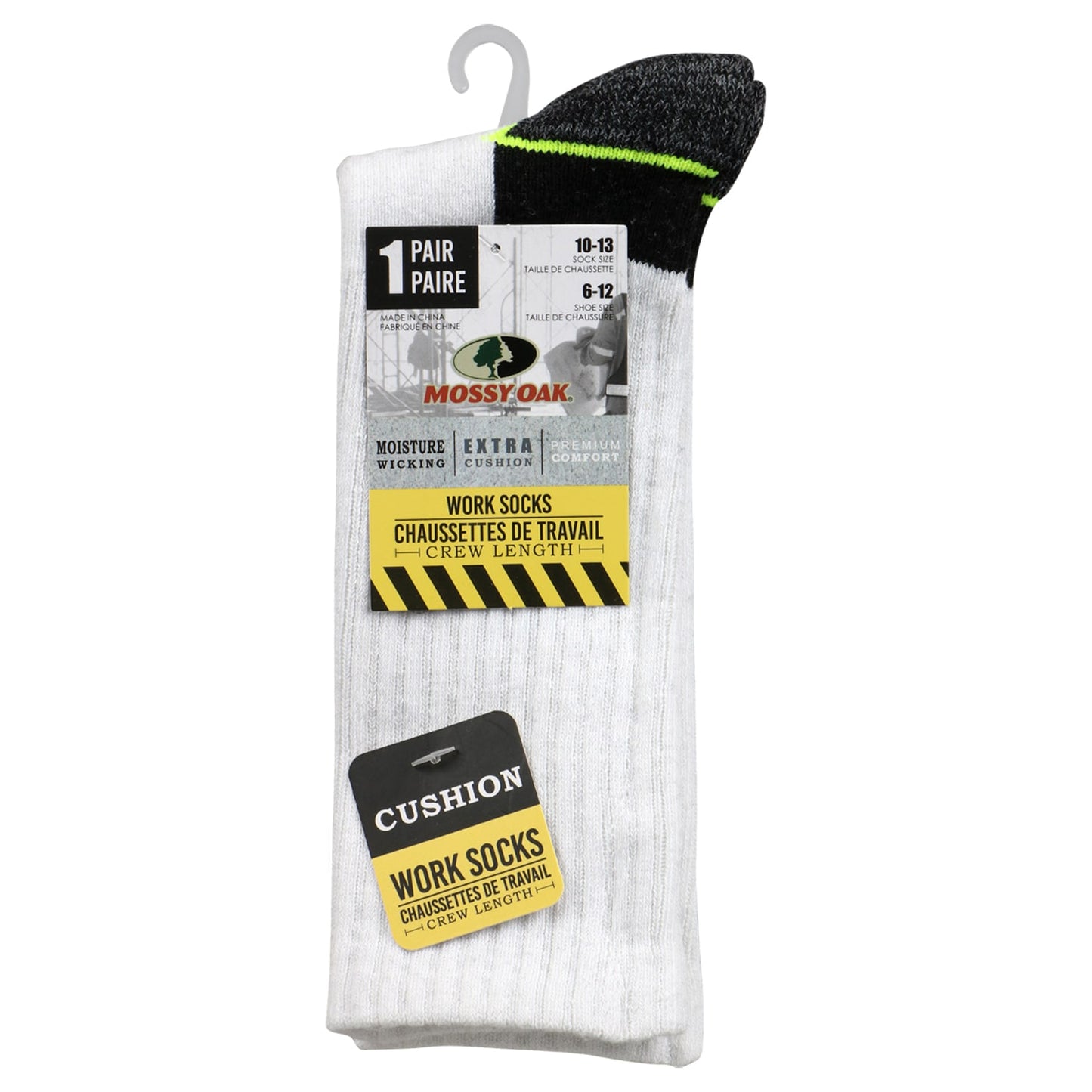 Men's Mossy Oak Work Socks (Pack of 36)