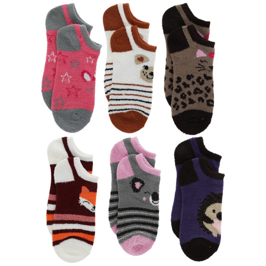 Snugadoo Ladies Micro Velour Socks (Pack of 36)