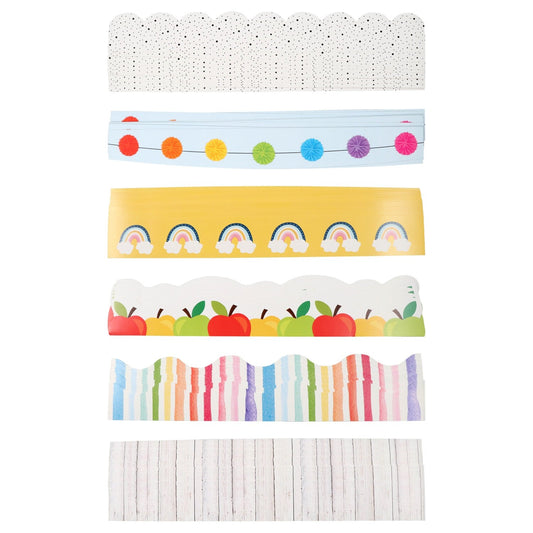 Teaching Tree Classroom Wall Borders, 14-ct. Packs (Pack of 24)