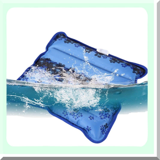 ChillMax Gel Cooling Cushion - Reusable Ice Packs for Summer, Removable Seat Pad with Ice Crystal Powder Technology, Cooling Artifact for Bedrooms & Cars