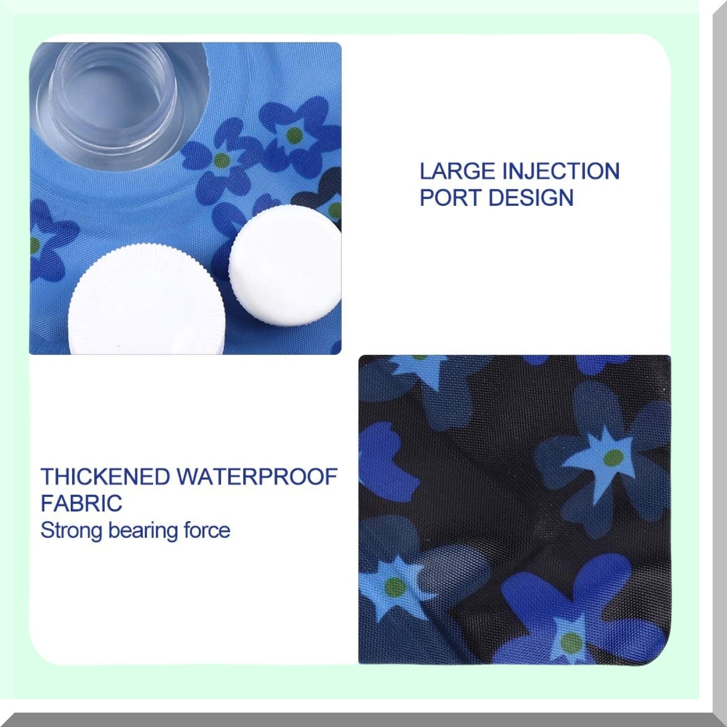 ChillMax Gel Cooling Cushion - Reusable Ice Packs for Summer, Removable Seat Pad with Ice Crystal Powder Technology, Cooling Artifact for Bedrooms & Cars