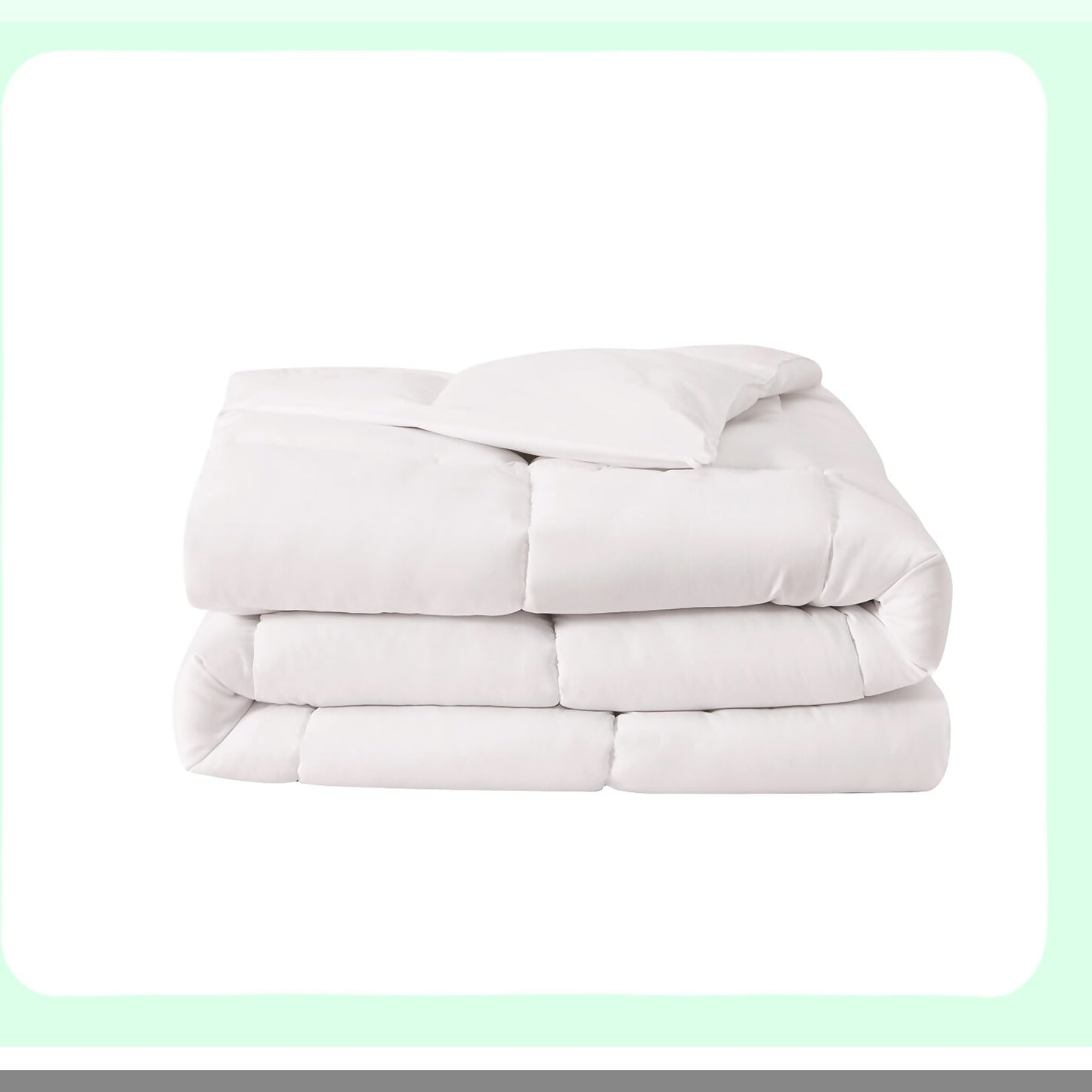 Luxury Heritage Down-Free Comforter - Full/Queen Size - Hypoallergenic Bedding - Plush Alternative Fill - All-Season Duvet Insert - Cozy Sleep Solution