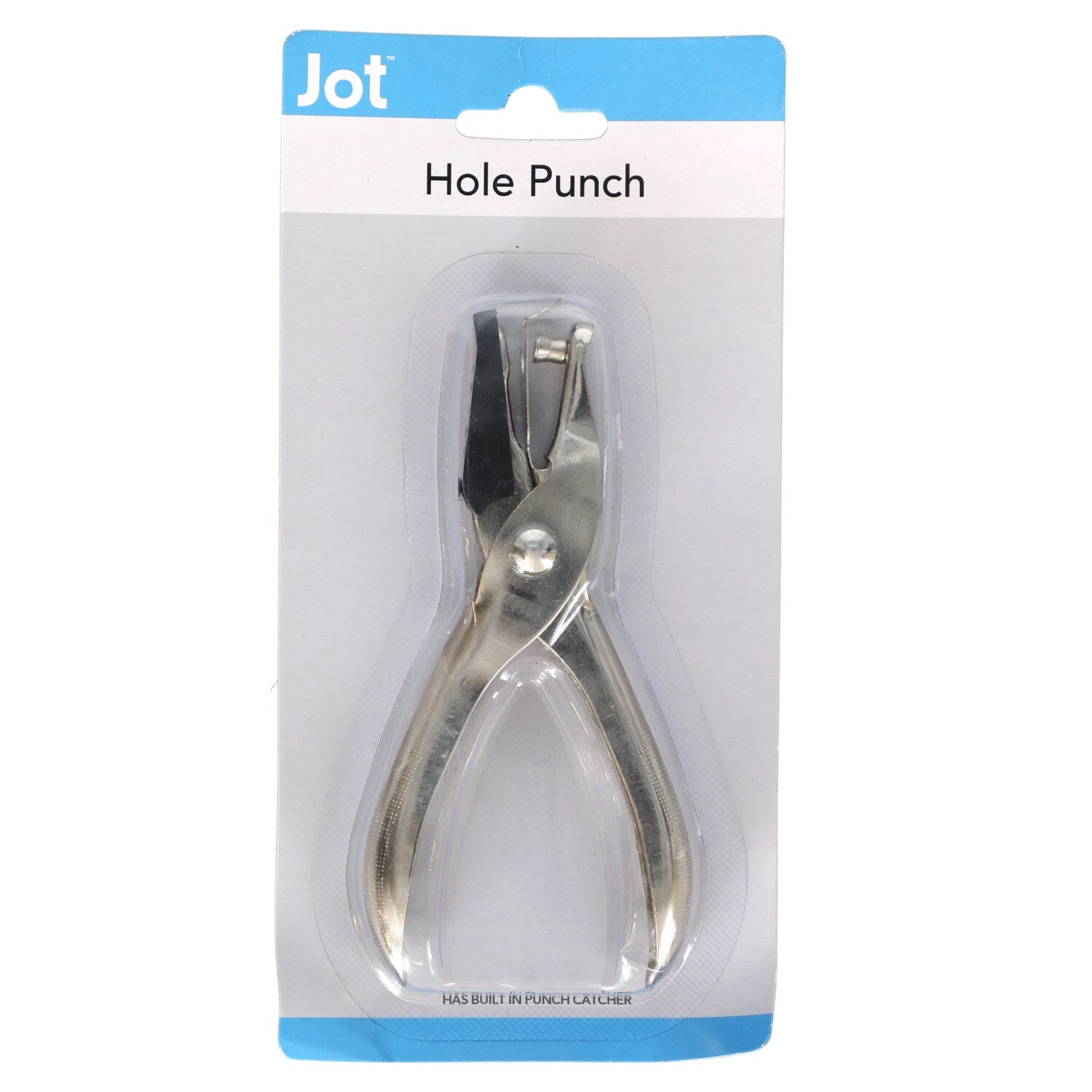 Jot Metal Single-Hole Punches, 5 in. (Pack of 24)