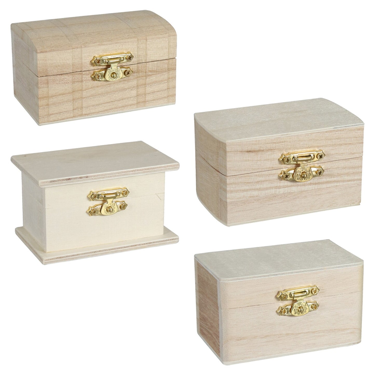 Crafter's Square Small Wooden Gift Boxes, 2x3.5x2 in. (Pack of 24)