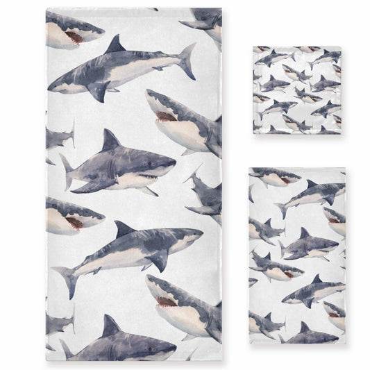 3-Piece Cotton Towel Set for Bathroom