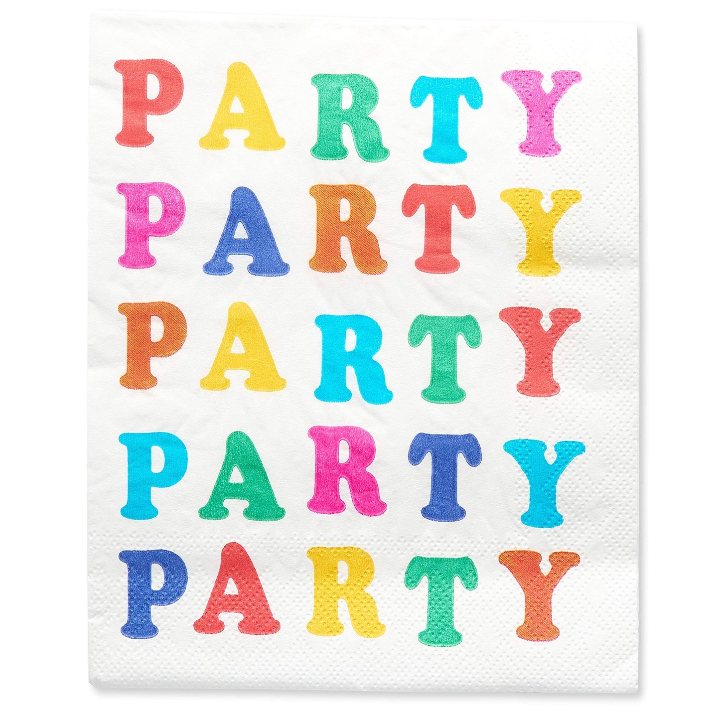 Rainbow Party Lunch Napkins 50-Count