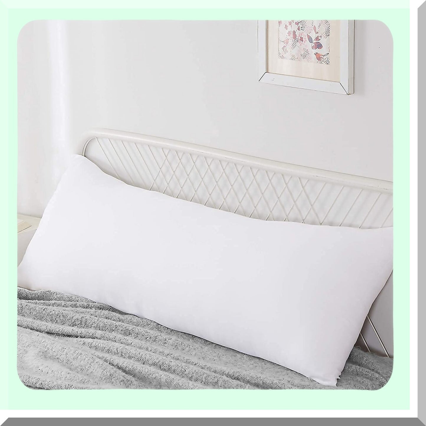 CozyDreams Body Pillow - Extra Fluffy Long Insert for Side Sleepers, Ideal for Adults and Pregnancy, Soft and Supportive Sleep Aid