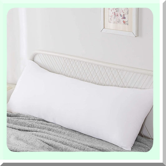 CozyDreams Body Pillow - Extra Fluffy Long Insert for Side Sleepers, Ideal for Adults and Pregnancy, Soft and Supportive Sleep Aid