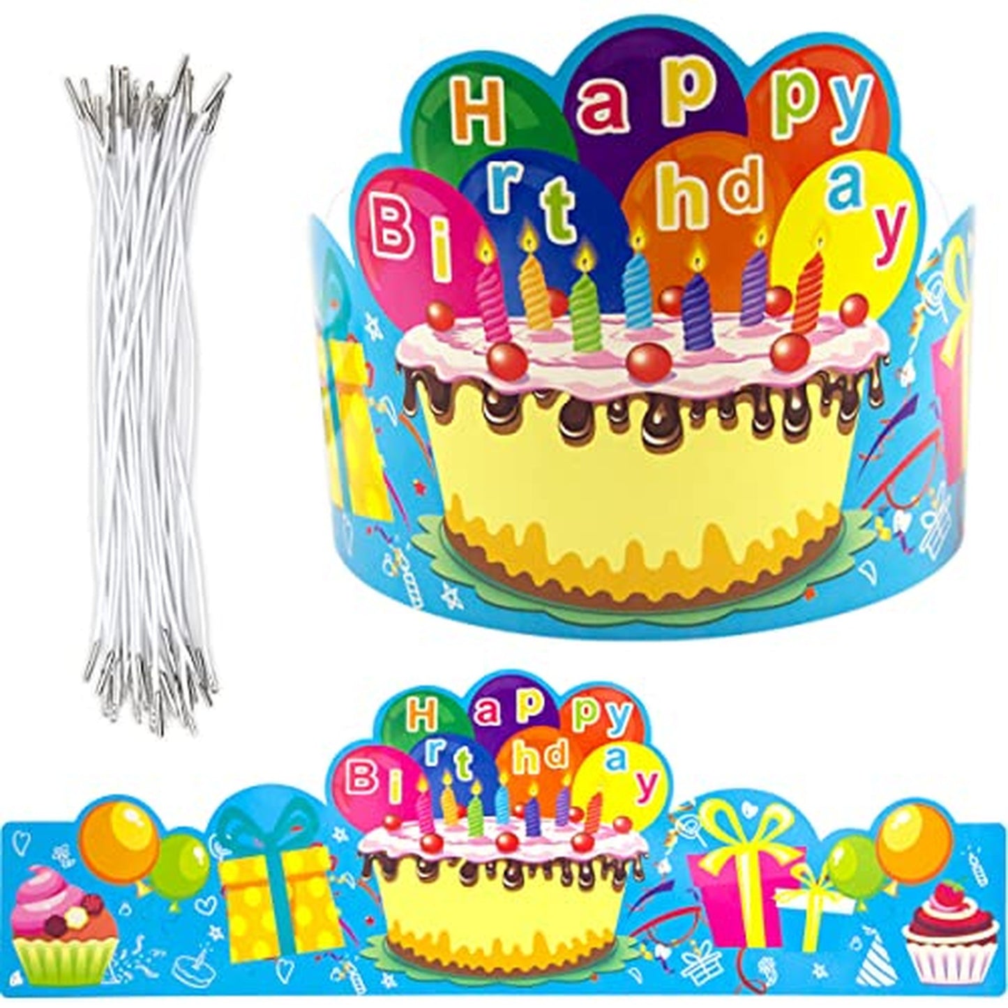 Kids Birthday Crowns for Parties and Celebrations