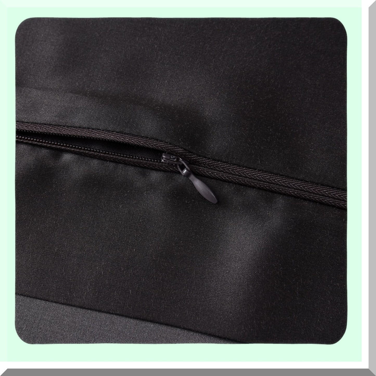 Luxury Espresso Brown Euro Sham Cover - High Shine 27x27 Inch Traditional Modern Bedding - Solid Color Clic Style