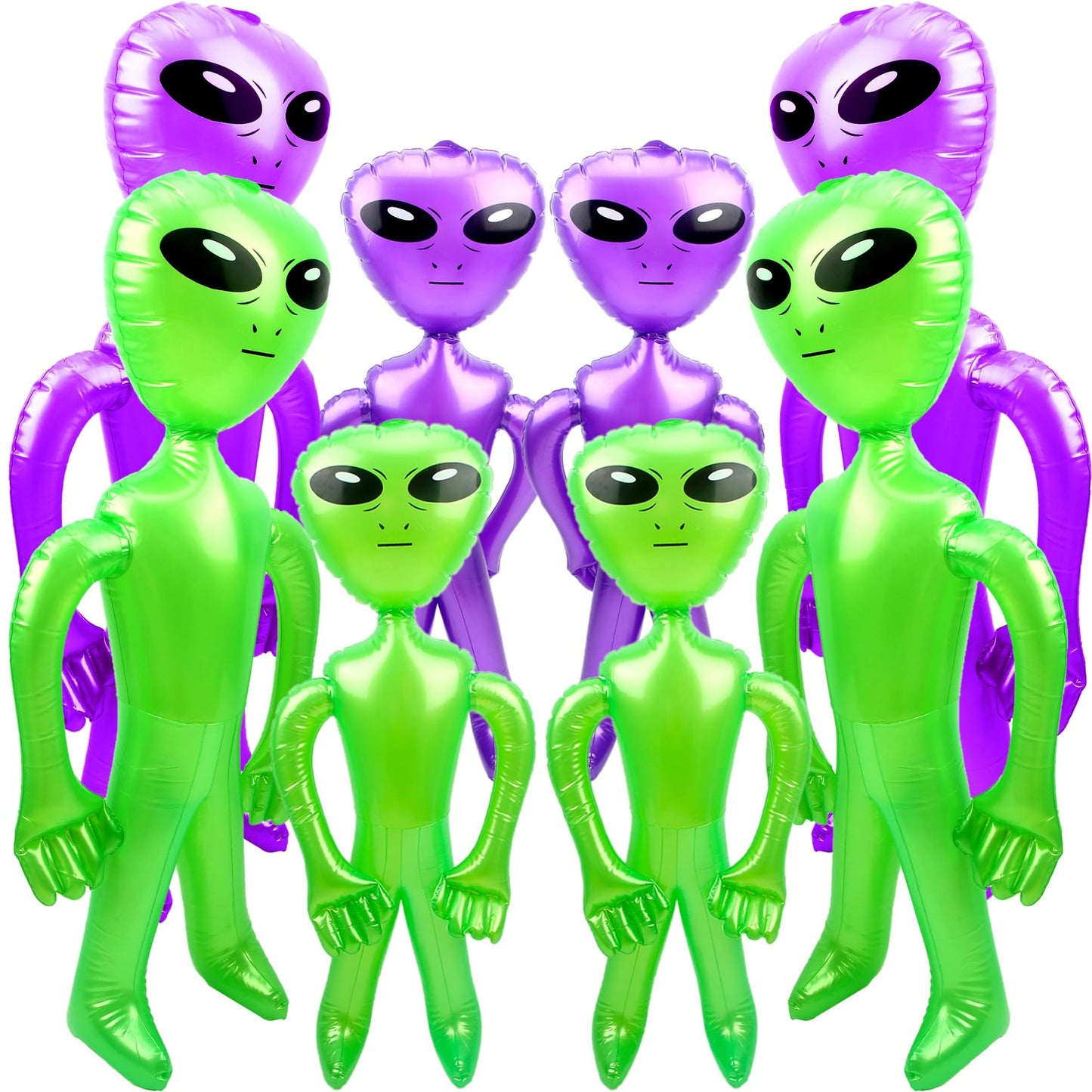 Giant Inflatable Alien Toy Set for Parties and Events