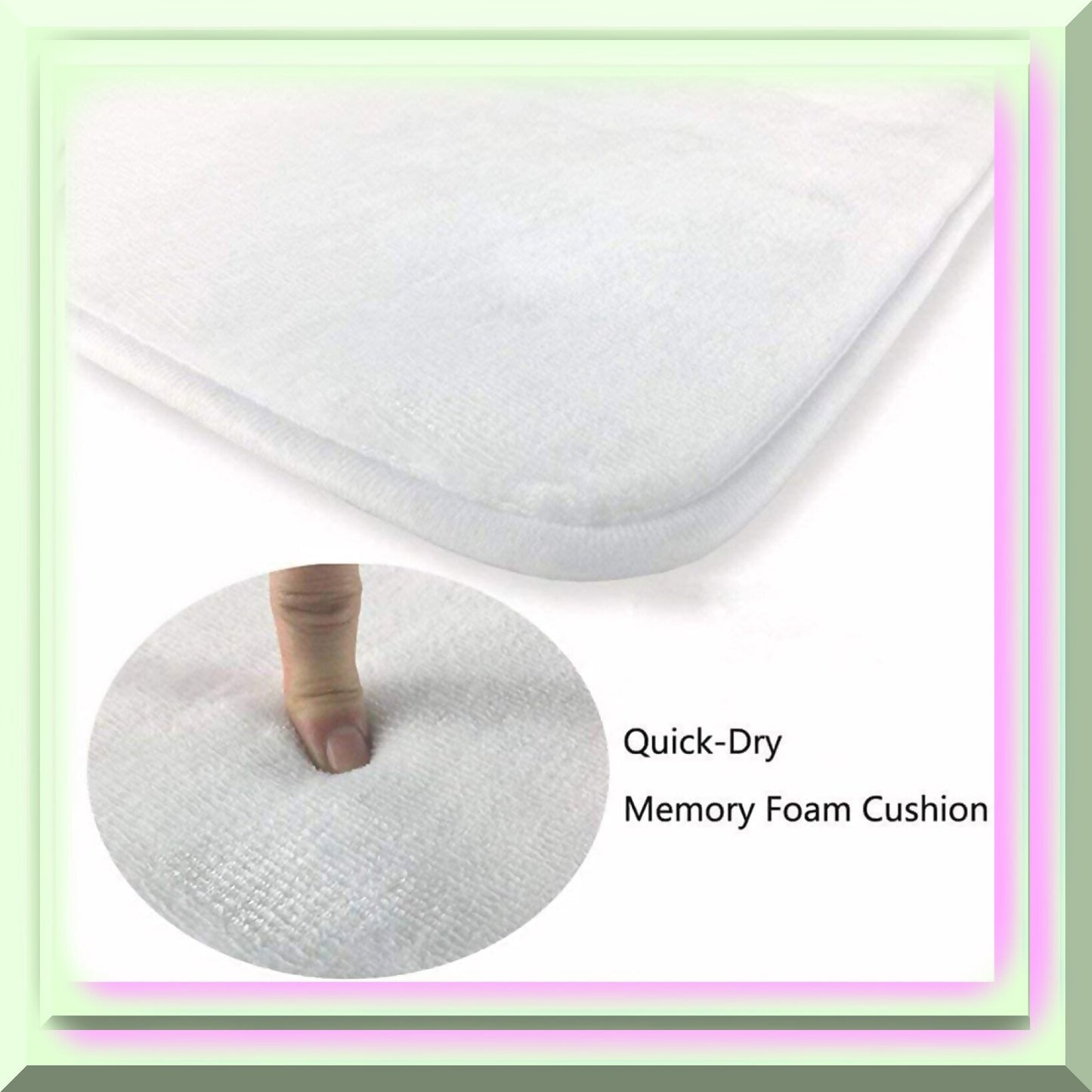 Funny Cat BathMat 17x29in with Dinosaur Galaxy Design