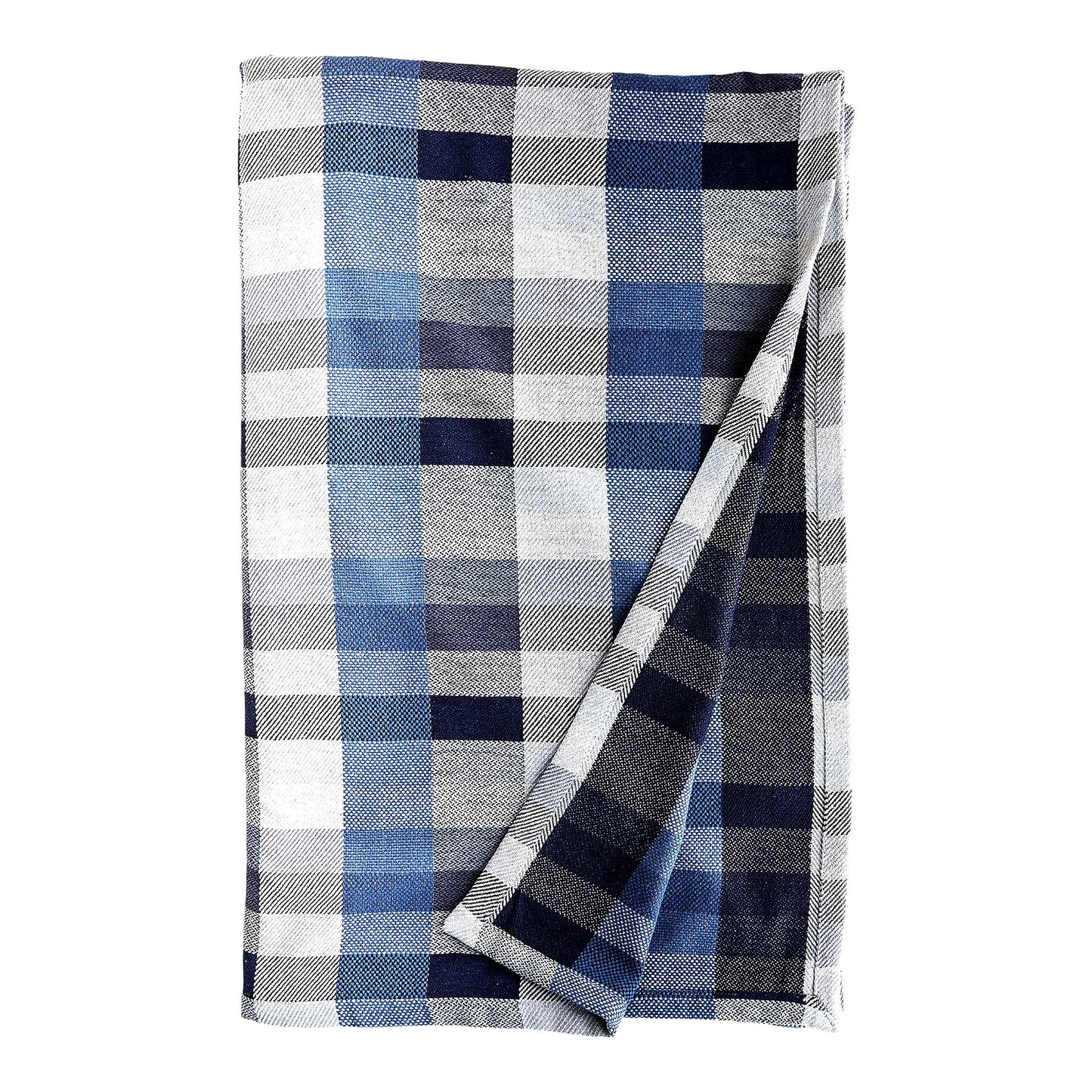 All-Season Cozy Cotton Twin Blanket - Windsor Blue Home Decor