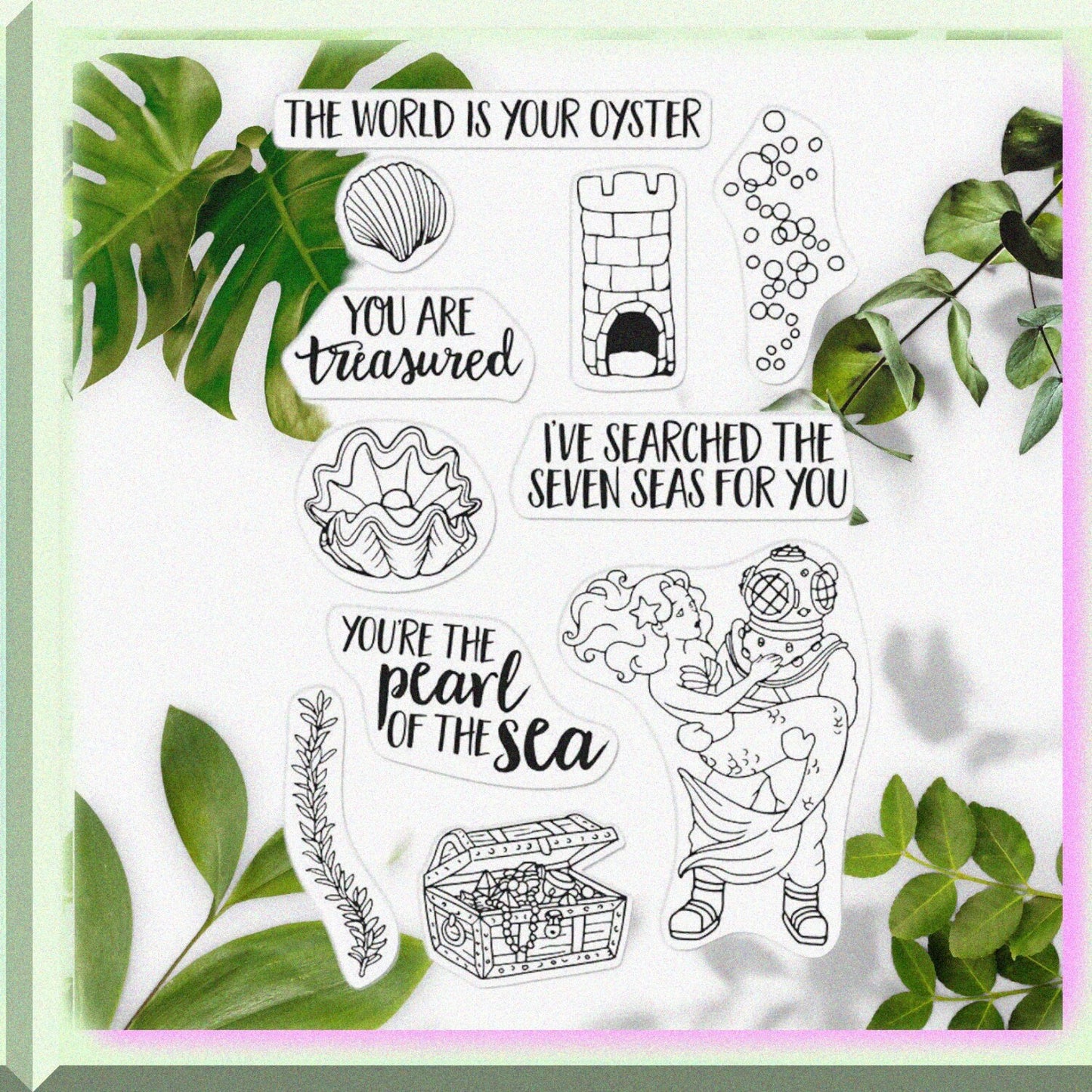 Clear Stamps Under The Sea Set