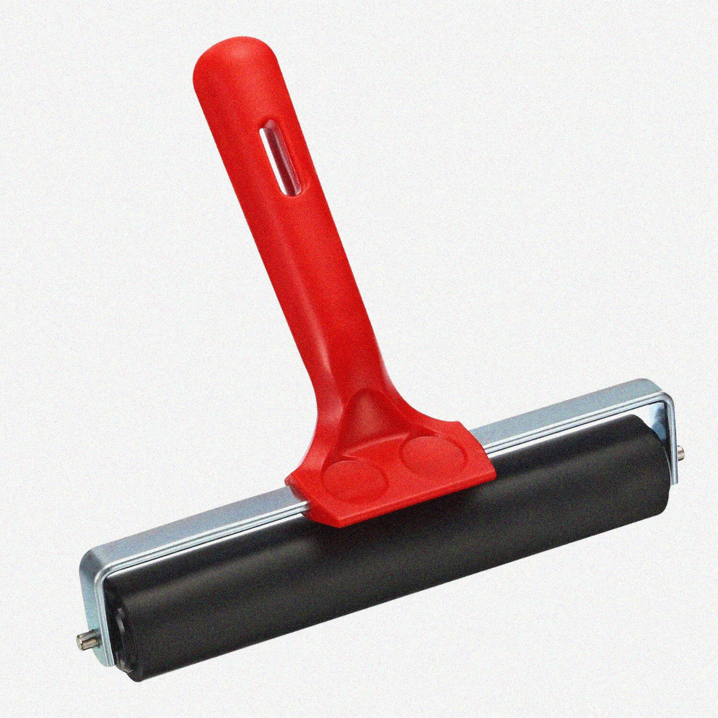 6-Inch Black Rubber Roller Brayer
