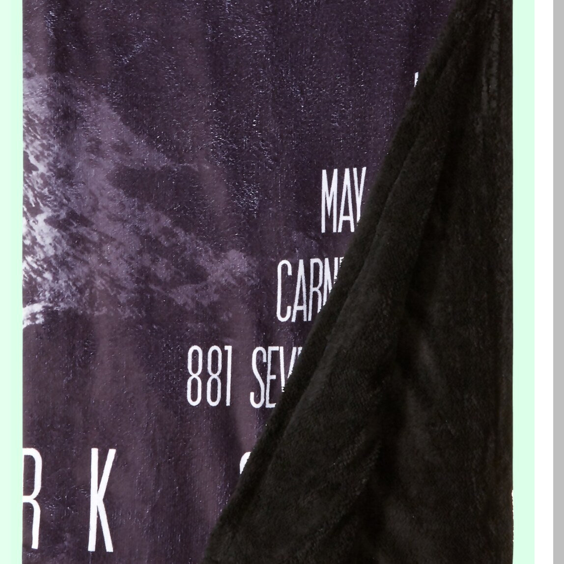 Dark Side Comfort: Men's Pink Floyd Warm Coral Fleece Throw Blanket, Multi, 50" X 60""