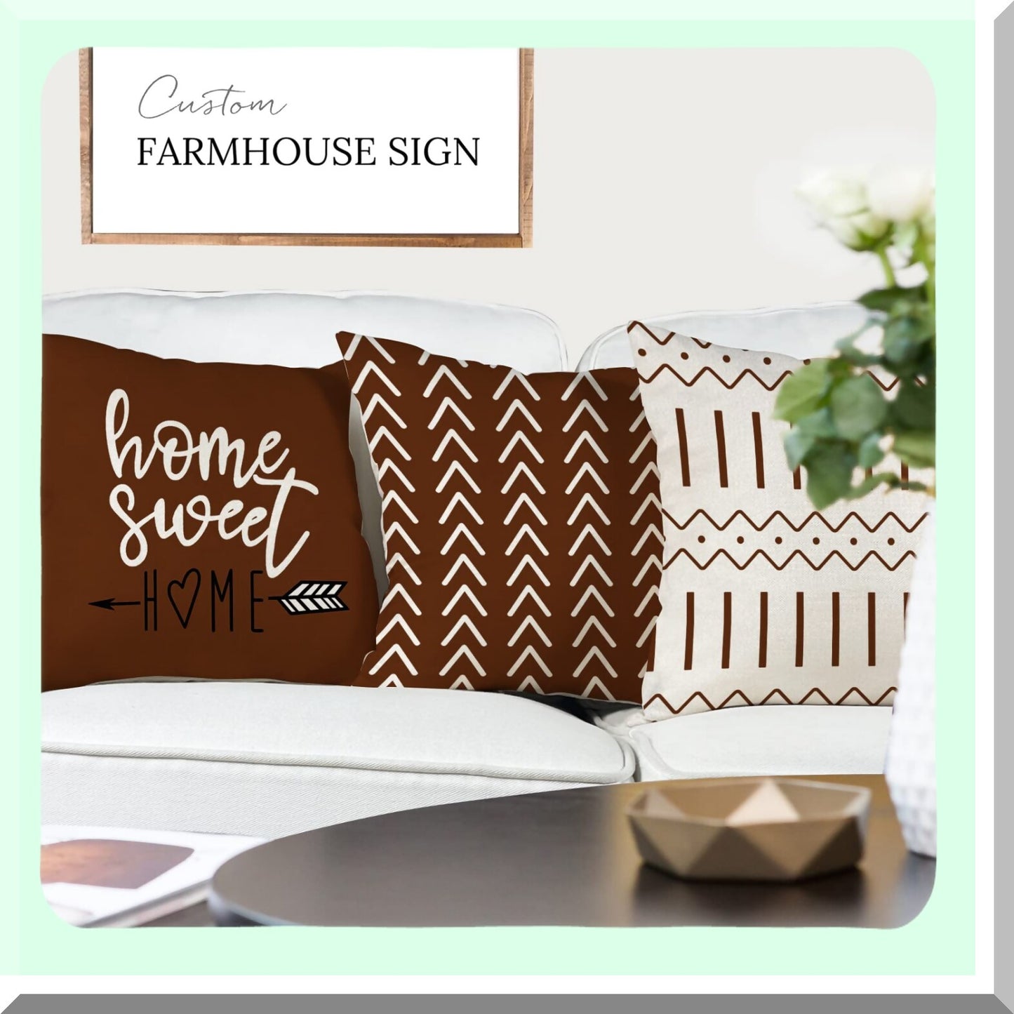 Wine Red Linen Pillow Covers - Set of 4, Modern Sofa Throw Pillow Case, Decorative Outdoor Fabric Cushion Cover for Couch Bed Car 18x18 inches