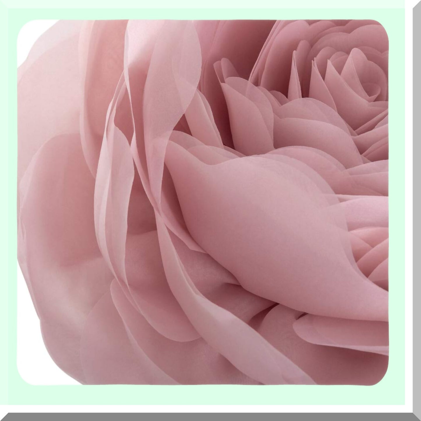 Floral Bliss Round Pillowcase - Aesthetic Dusty Pink Cushion Cover for Bedroom, Bed, Couch, Chair, Car - 12 Inch Decorative Accent Pillow