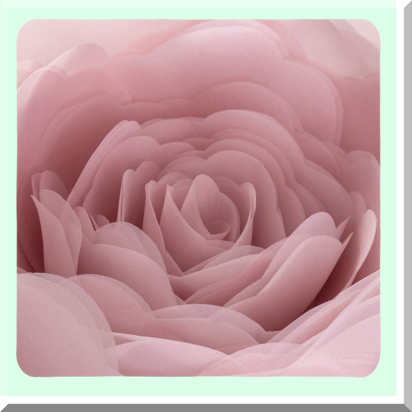 Floral Bliss Round Pillowcase - Aesthetic Dusty Pink Cushion Cover for Bedroom, Bed, Couch, Chair, Car - 12 Inch Decorative Accent Pillow